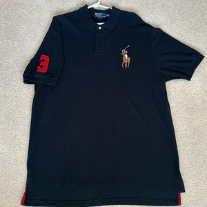 Polo by Ralph Lauren Men’s Size XXL Black Polo